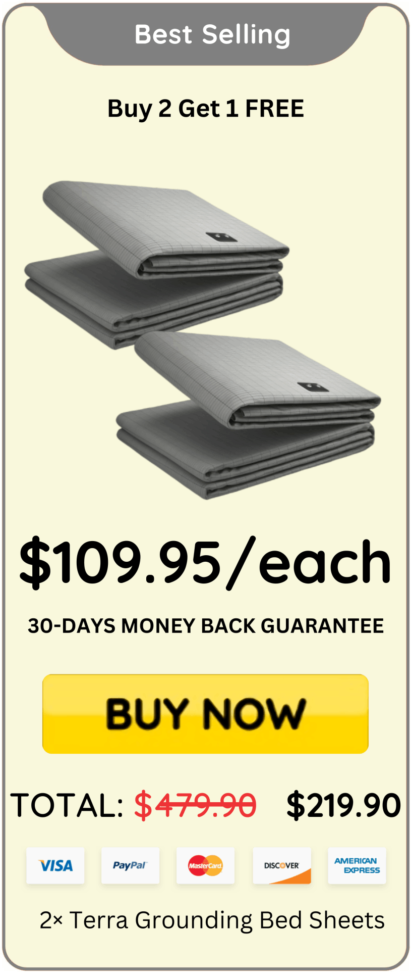 Terra Grounding Bed Sheets offer best price 